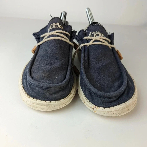 Hey Dude Wally Linen Casual Shoes 10 - Picture 9 of 10